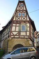 Ostansicht / Schiefes Haus in 71723 Großbottwar (12.02.2015 - Michael Hermann) Ostansicht / Schiefes Haus in 71723 Großbottwar (12.02.2015 - Michael Hermann)