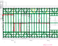 Baualtersplan, Grundriss 1. DG (Holzkonstruktion des 17. Jh. - grün - hat sich noch weitestgehend vollständig erhalten) / Hauptgebäude in 88682 Weildorf (15.05.2015 - S. Uhl) Baualtersplan, Grundriss 1. DG (Holzkonstruktion des 17. Jh. - grün - hat sich noch weitestgehend vollständig erhalten) / Hauptgebäude in 88682 Weildorf (15.05.2015 - S. Uhl)