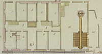 Bestandsplan EG von 1803. / Ehem. Salemer Klosterhof in 78354 Sipplingen (20.01.2016)