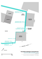 Lageplan / Kirchhofmauer in 72348 Rosenfeld-Leidringen (26.01.2016)
