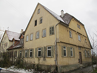 Ansicht des Schafhofes von Südosten / Ehemaliger Schafhof in 71394 Kernen-Rommelshausen (10.12.2012 - Markus Numberger, Esslingen)