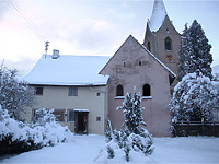 Kappellenbau-Wohnhaus-Stallscheuer in 78628 Rottweil, Altstadt (24.02.2016 - Stefan King)