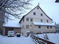 Kappellenbau-Wohnhaus-Stallscheuer in 78628 Rottweil, Altstadt (24.02.2016 - Stefan King)