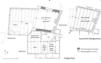 Kappellenbau-Wohnhaus-Stallscheuer in 78628 Rottweil, Altstadt (24.02.2016 - Stefan King)