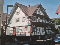 Fachwerkhaus "S´Krämer-Michels" in 77855 Achern-Önsbach (08.03.2016 - LDA Freiburg, Dokumentationsarchiv)