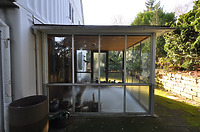 Wintergarten, Nord / MAN-Stahlhaus in 70619 Stuttgart, Sillenbuch (25.01.2016 - Elke Nagel, strebewerk.)