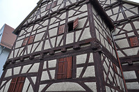 Ansicht Südwest / Fachwerkbau in 71083 Herrenberg (17.08.2015 - strebewerk.)