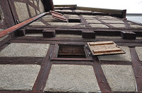 Detail, Ansicht West / Fachwerkbau in 71083 Herrenberg (19.01.2016 - strebewerk.)