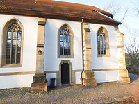 Fassade der Michaelskirche / Michaelskirche in 71332 Waiblingen (19.03.2015 - strebewerk.)