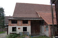 Die südlichste Partie des dritten Anbaus. / Scheune in 71549 Auenwald, Däfern (04.08.2010)