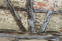 Nordansicht, Detail Fachwerk / Wohnhaus in 75031 Eppingen (26.02.2016 - strebewerk. Architekten GmbH)