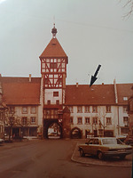 Mühlentor mit Kaisertörle in 78199 Bräunlingen (28.04.2016 - Bernd Baldszuhn, Offenburg)