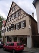 Ansicht von Norden / Wohn- und Geschäftshaus in 74354 Besigheim (Denkmalpflegerischer Werteplan, Gesamtanlage Besigheim, Regierungspräsidium Stuttgart) Ansicht von Norden / Wohn- und Geschäftshaus in 74354 Besigheim (Denkmalpflegerischer Werteplan, Gesamtanlage Besigheim, Regierungspräsidium Stuttgart)