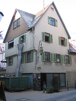Ostseite beim Umbau 2003 / Wohn- und Gasthaus in 74354 Besigheim (Fam. Kobar)