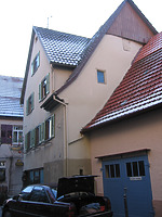 Nordseite vor 2003 / Wohn- und Gasthaus in 74354 Besigheim (31.08.2016 - Fam. Kobar)