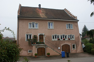 Ansicht von Nordosten / Ehem. Haus des Kastenvogts in 79787 Lauchringen-Oberlauchringen (2012 - Burghard Lohrum)