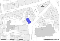 Lageplan (Vorlage LVA und RPS-LAD) / vmtl. Bürgerhaus in 72070 Tübingen