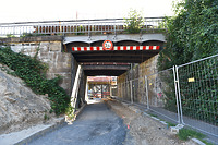 EÜ Heilbronn Schillerstraße, Ansicht von Südwesten / Eisenbahnüberführung Schillerstraße in 74076 Heilbronn (August 2020 - strebewerk. Architekten GmbH)