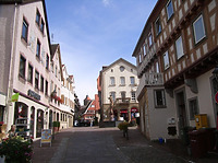 Mittlerer Bereich von Nordwesten / Kirchstraße in 74354 Besigheim (2007 - Denkmalpflegerischer Werteplan, Gesamtanlage Besigheim, Regierungspräsidium Stuttgart)