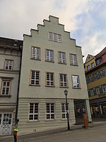 nördliche Giebelseite des Westflügels / Ehem. Hauptpost in 78628 Rottweil (17.10.2025 - Christin Aghegian-Rampf) nördliche Giebelseite des Westflügels / Ehem. Hauptpost in 78628 Rottweil (17.10.2025 - Christin Aghegian-Rampf)