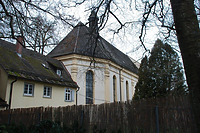 Kath. Pfarrkirche Ruhe Christi- Nordostansicht / Kath. Pfarrkirche Ruhe-Christi in 78628 Rottweil (Landesamt für Denkmalpflege Freiburg, Bildarchiv)