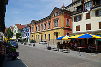 Blick von Südosten / Kellerei- und Wohngebäude in 88701 Meersburg (Juni 2017 - christoph kleiber denkmalmanagement)