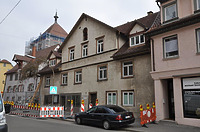 Südwestansicht / Wohn- und Geschäftshaus in 78628 Rottweil (Landesamt für Denkmalpflege Freiburg, Bildarchiv)