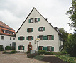 Ansicht von Südosten mit freiligendem Fachwerk / Ehem. Schaffnerei St. Josef in 78628 Rottweil- Rottenmünster (10.2021 - Stefan King) Ansicht von Südosten mit freiligendem Fachwerk / Ehem. Schaffnerei St. Josef in 78628 Rottweil- Rottenmünster (10.2021 - Stefan King)