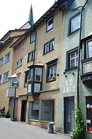 Rottweil, Engelgasse 7- Wohn- und Geschäftshaus, Südostansicht / Wohn- und Geschäftshaus in 78628 Rottweil (Landesamt für Denkmalpflege Freiburg, Bildarchiv)