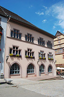 Rottweil, Hauptstraße 23, Altes Rathaus- Südfassade / Altes Rathaus in 78628 Rottweil (Landesamt für Denkmalpflege Freiburg, Bildarchiv)