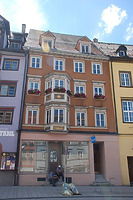 Hochbrücktorstraße 4, Rottweil, Ansicht östliche Traufseite / Wohn- und Geschäftshaus in 78628 Rottweil (Fotoarchiv Freiburg, Landesamt für Denkmalpflege)