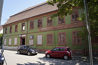 Traufseite zur Nibelungenstraße / Gasthaus "Zum goldenen Sternen" in 76684 Östringen, Odenheim (Jako Baudenkmalpflege GmbH) Traufseite zur Nibelungenstraße / Gasthaus "Zum goldenen Sternen" in 76684 Östringen, Odenheim (Jako Baudenkmalpflege GmbH)