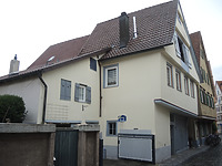 Ansicht des Gebäudes von Südwesten (2017) / Wohnhaus in 73728 Esslingen am Neckar (2017 - Markus Numberger, Esslingen)