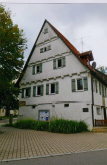 Ansicht von West. Giebel des Gebäudes von 1592. / Widdumhof (Wohnhaus, Scheune, Nebengebäude) in 71069 Sindelfingen-Maichingen (Seidel Armin)