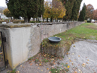 Friedhofsmauer in 79650 Schopfheim-Fahrnau Friedhofsmauer in 79650 Schopfheim-Fahrnau