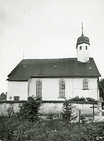 Nordwestansicht / Kath. Filialkirche St. Maria Empfängnis in 79848 Bonndorf-Boll (Bildarchiv der Bau- und Kunstdenkmalpflege, Freiburg (LAD))