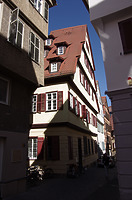 Südwestansicht / Fachwerkhaus in 72070 Tübingen (21.09.2019 - Christin Aghegian-Rampf)