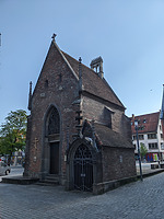 Südwestansicht  / St. Valentinskapelle (A 204/2) in 89073 Ulm (17.05.2025 - Christin Aghegian-Rampf )