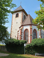 Ostansicht / Kath. Pfarrkirche St. Martin in 77767 Appenweier-Zimmern, Urloffen (Bildarchiv, Landesamt für Denkmalpflege, Dienstsitz Freiburg) Ostansicht / Kath. Pfarrkirche St. Martin in 77767 Appenweier-Zimmern, Urloffen (Bildarchiv, Landesamt für Denkmalpflege, Dienstsitz Freiburg)