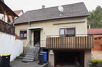 Ehem. Synagoge, Südwestfassade / Ehem. Synagoge in 74865 Neckarzimmern (29.10.2019 - Julia Feldtkeller)