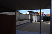 Stadtmauerrest Schulgasse 21, Nordostansicht von Zitronengässle / Teil der Stadtmauer  in 89584 Ehingen, Ehingen (Donau) (15.02.2019 - Christin Aghegian-Rampf)