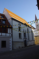 Ehem. Heilig Geist Spital, Ansicht Südwest von Kasernengasse / Ehem. Heilig- Geist Spital, profanierte Kapelle, jetzt städt. Museum in 89584 Ehingen (Donau)