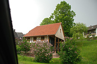 Südostansicht  / Eichbachmühle in 78713 Schramberg-Tennenbronn (Bildarchiv Freiburg, Landesamt für Denkmalpflege)