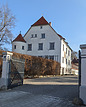 Altes Schloss, Ansicht von Westen / "Altes Schloss" in 89604 Allmendingen (15.02.2025 - Christin Aghegian-Rampf)