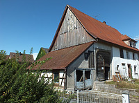 Giebelansicht / Wohn- und Ökonomiegebäude (abgegangen) in 78609 Tuningen (2017 - Martin Vosseler)