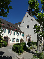 Ansicht von Westen / Ehem. Franziskanerkloster, Altenpflegeheim in 79341 Kenzingen (2019 - Burghard Lohrum)