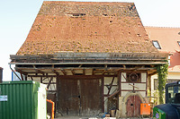 Affstätt, Conrad-Weiser-Straße 6/1
Nordansicht / Scheune in 71083 Herrenberg - Affstätt (14.04.2020 - Michael Hermann)