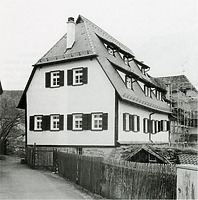 Ansicht von Westen / Kasernenhof, Werkstattgebäude in 72074 Tübingen-Bebenhausen