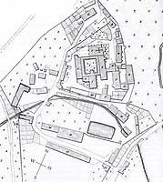 Gesamtplan von Bebenhausen
(nach dem Urkatasterplan von 1825) / Klosteranlage (ehemalige Zisterzienserabtei) in 72074 Tübingen-Bebenhausen Gesamtplan von Bebenhausen
(nach dem Urkatasterplan von 1825) / Klosteranlage (ehemalige Zisterzienserabtei) in 72074 Tübingen-Bebenhausen