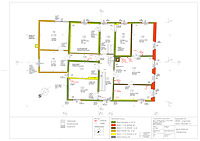 Baualtersplan OG / Wohnhaus in 88085 Langenargen (Planerstellung, Andrea Kuch.)